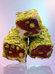 antep fistik kaplamali narli lokum 500 gr.