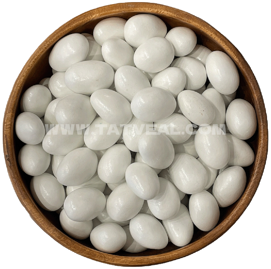 Pearl Colored Almond Dragee