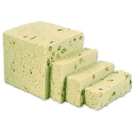 Tahini Halva with Pistachio (üçel)