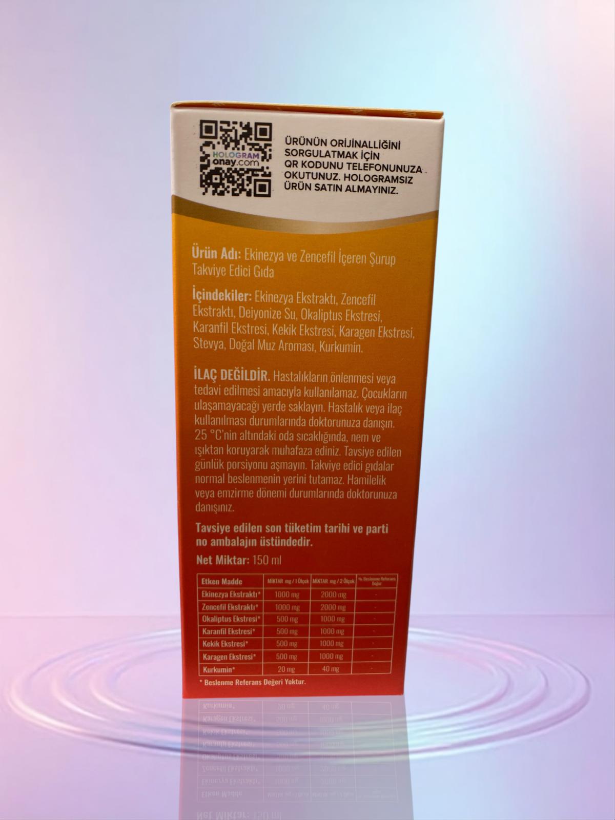 zühre ana kids ekinezya surubu  150 ml